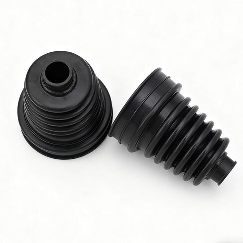 2 PCS Silicone CV Joint Boot Repair Kits Fit for 19mm to 24mm Shafts with 4 Stainless Steel CVs Boots Clamp with 6 Cable Ties in Saudi Arabia