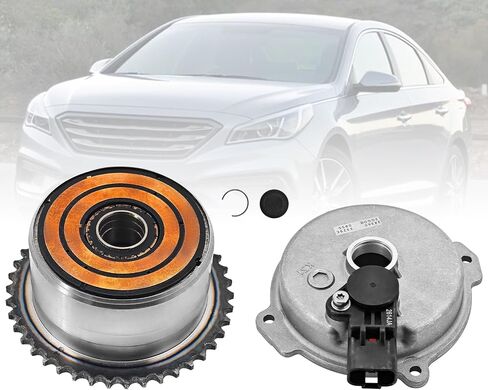 24350-2GGB0 CVVT Assy Intake & Engine Valve Timing Solenoid with Sensor Compatible with Hyundai Sonata 2016-2019, fits for Kia Sorento 2016-2019, Stinger 2018-2019 Replace# 24350 2GGB0 in Kuwait