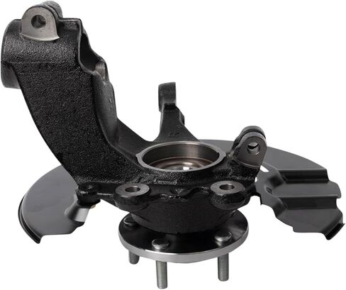 TRQ Front Right Steering Knuckle Assembly Kit Compatible with 14-18 Ford Transit Connect in Saudi Arabia