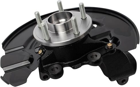 TRQ Front Right Steering Knuckle Assembly Kit Compatible with 14-18 Ford Transit Connect in Saudi Arabia
