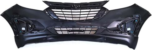 Equinox Front Bumper Cover Grille Kit Compatible with 2018 2019 2020 2021 Ch-evy Equinox LS,L,LT,Premier Plus,Premier Sport Utility 4-Door With Fog Lights Without Sensor Holes With Tow Hook Hole in Kuwait