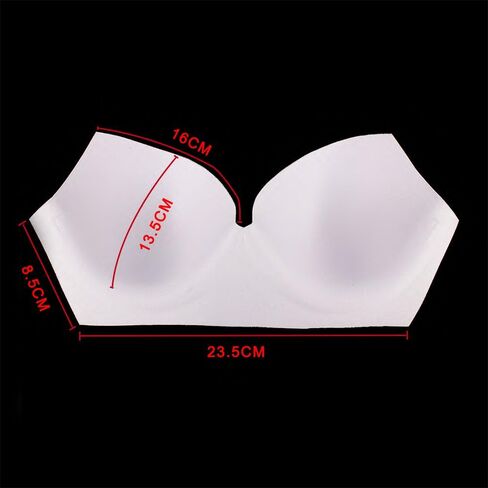 2 قطعة كأس البرازيل الأبيض منصات الصدر الخياطة في كأس البرازيل رغوة لينة لمنصات بيكيني إدراج فستان الزفاف البرازيلي الوسادة اكسسوارات WB134a in Kuwait