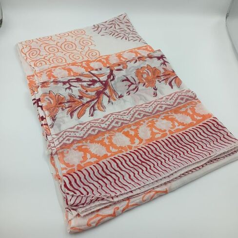 وشاح نسائي خفيف الوزن مصنوع من القطن الناعم على الموضة - متعدد الألوان in Kuwait