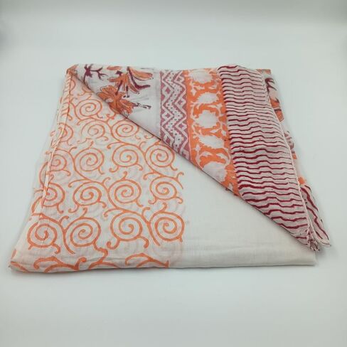 وشاح نسائي خفيف الوزن مصنوع من القطن الناعم على الموضة - متعدد الألوان in Kuwait