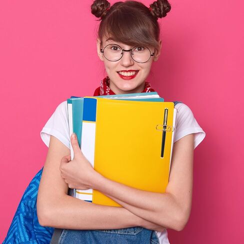 15 مشبك قلم معدني باللون الذهبي/الفضي/الذهبي الوردي، حوامل أقلام بمشبك ورق - على شكل قلب، كنز للعاملين في المكاتب لأجهزة الكمبيوتر المحمولة والمجلات والمستندات والاستخدام اليومي للكتابة in Kuwait