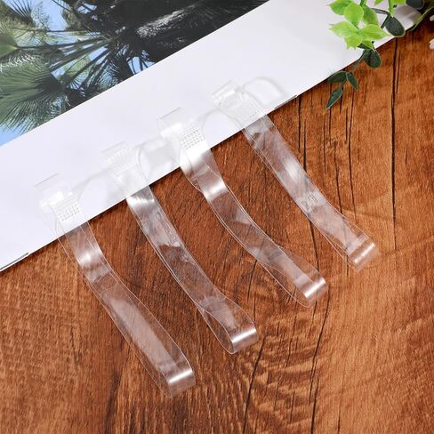 أشرطة أحذية شفافة بكعب عالٍ، أشرطة كعب مرنة غير مرئية من مادة TPU وحزام كاحل فضفاض مضاد للارتخاء، حزام رباط حذاء قابل للتعديل للنساء، 10 أزواج بمقاسات متعددة in Kuwait