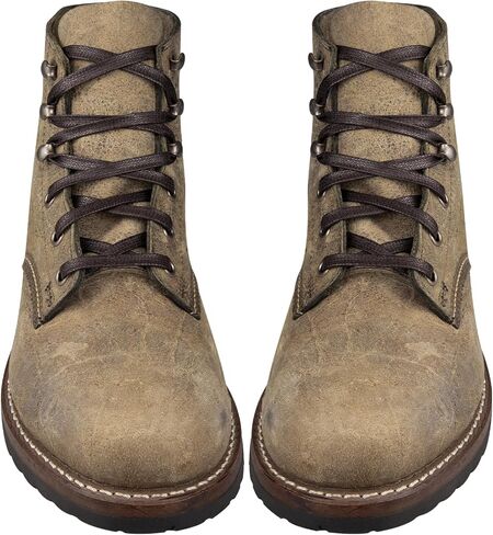 Endoto 2 Pairs Waxed Shoe laces for Wolverine 1000 Mile Work Boot Men Women Flat Shoelaces Stings in Saudi Arabia