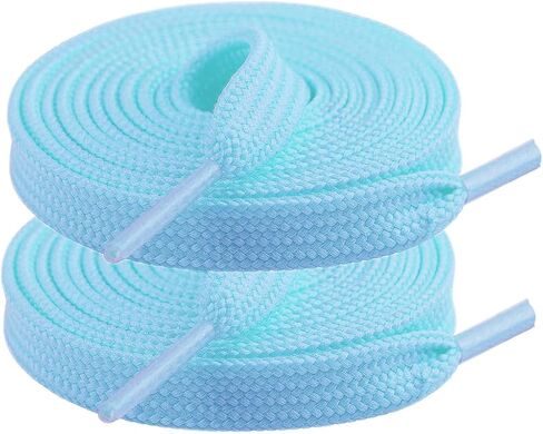 زوجان من أربطة الأحذية المسطحة من Sechunk للأحذية الرياضية، أربطة الأحذية، أربطة الأحذية، أربطة الأحذية الرياضية in Kuwait