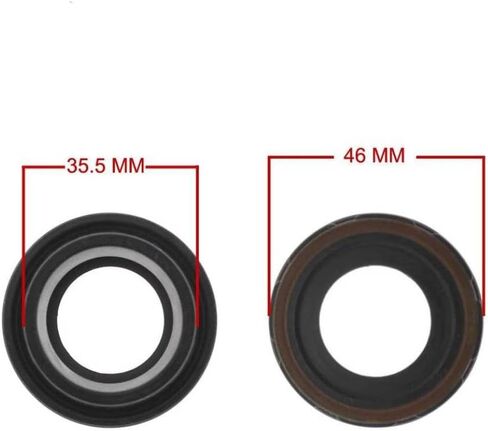 100PCS 2368227030 Cylinder Head Spark Plug Oil Seal Compatible with AVENSIS RAV 4 III 2.0L 2.2L 23682 27030 23682 27030 Universal Fit Aftermarket Replacement in Saudi Arabia