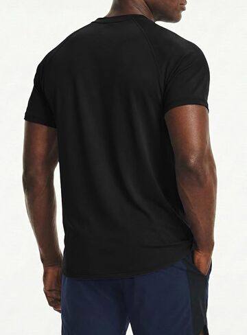 Men's Compression Shirts Short Sleeve Moisture Wicking Workout T Shirt Base Layer Gym Undershirts in Saudi Arabia