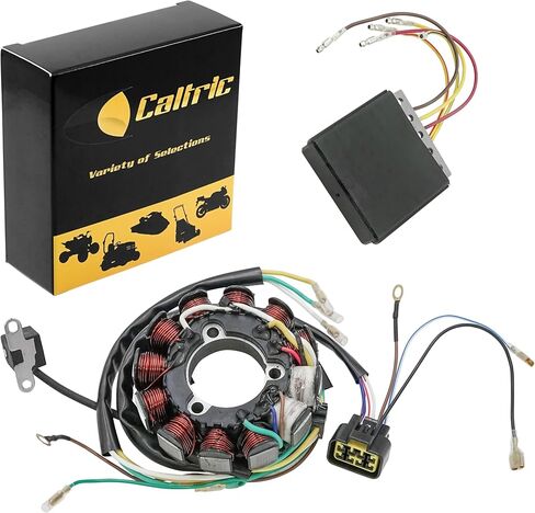 Caltric Stator and Regulator Rectifier Compatible With Polaris Magnum 325 4X4 Hds Mose Freedom 2000-2002 in Saudi Arabia