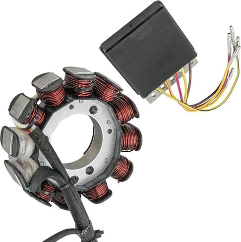 Caltric Stator and Regulator Rectifier Compatible With Polaris Magnum 325 4X4 Hds Mose Freedom 2000-2002 in Saudi Arabia