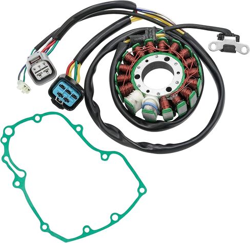 Caltric Stator & Left Crankcase Gasket Compatible With Honda Trx450Er Trx-450Er 2006-2009 2012-2014 in Saudi Arabia