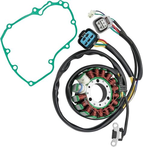 Caltric Stator & Left Crankcase Gasket Compatible With Honda Trx450Er Trx-450Er 2006-2009 2012-2014 in Saudi Arabia
