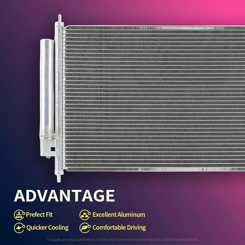 AC Condenser for Toyota Corolla 05-08 Matrix 05-08 1.8 L4 in Saudi Arabia