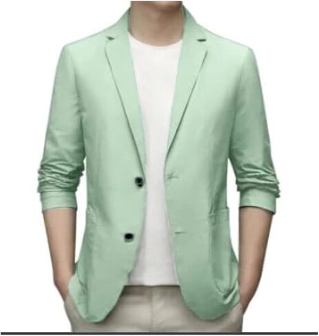 Blazers for Men Business Casual Blazer Suit Jackets One Button Sport Coats Lightweight Business Sports Jackets in Saudi Arabia