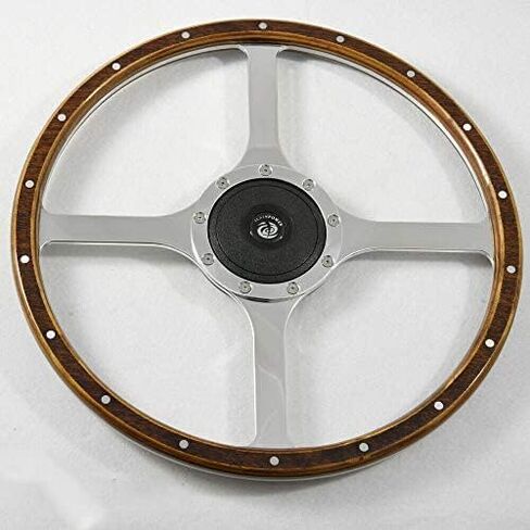 15" Classic wood steering wheel Restoration Vintage Jaguar XK140 XK150 XJ6 XJ12 in Saudi Arabia