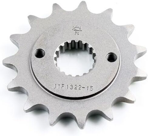 JT STEEL FRONT SPROCKET 15 TOOTH HONDA، الشركة المصنعة: JT SPROCKET، رقم الجزء المصنع: JTF1322.15-AD، صورة المخزون - قد تختلف الأجزاء الفعلية. in Saudi Arabia
