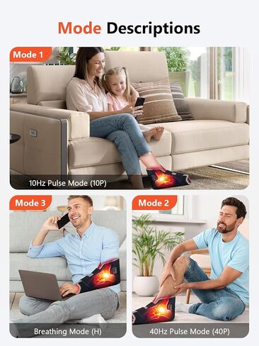 Red Light Therapy for Feet & Ankle, Infrared Light Therapy Foot Wrap with Timer, Comfortable Wearable Red Light Therapy Shoe for Feet Ankle Heel, Up to Foot Size 12. in Kuwait