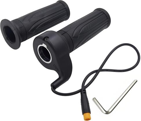 SEMIMO E-Bike 20X Full Twist Throttle Grip - 12V-72V دراجة كهربائية سكوتر دراجة نارية مسرع لمقود 22.2 مم مع موصل مقاوم للماء 3 دبابيس in Kuwait