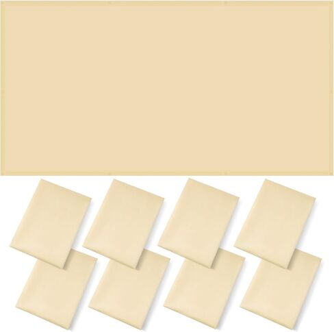 8 Pcs Fluorescent Light Covers - 4 x 2 Feet Covers for Ceiling Lights, Magnetic Light Filters for Classroom, Office, Hospitals, Home in Saudi Arabia
