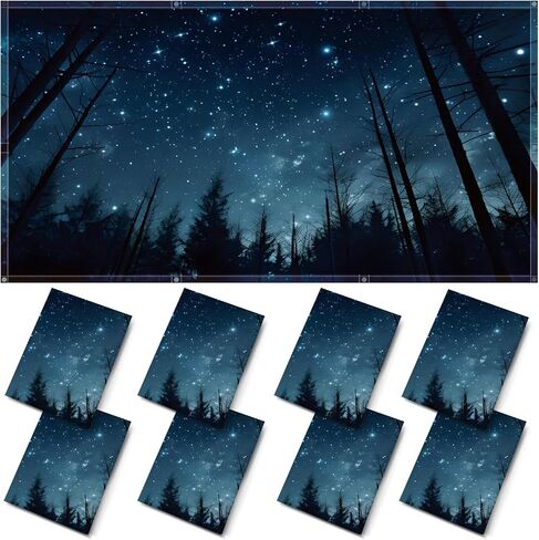 8 Pcs Fluorescent Light Covers - 4 x 2 Feet Covers for Ceiling Lights, Magnetic Light Filters for Classroom, Office, Hospitals, Home in Saudi Arabia
