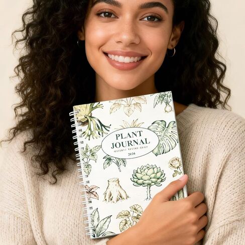 2026 Plant Care Journal Notebook For Recording Plant Watering and Fertilization, Plant Information Notebook, Gardening Journal For Plant Lovers, A5 SIZE (8.3 x 5.8 inch) 50 pages in Saudi Arabia