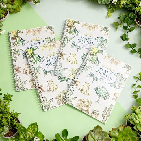 2026 Plant Care Journal Notebook For Recording Plant Watering and Fertilization, Plant Information Notebook, Gardening Journal For Plant Lovers, A5 SIZE (8.3 x 5.8 inch) 50 pages in Saudi Arabia
