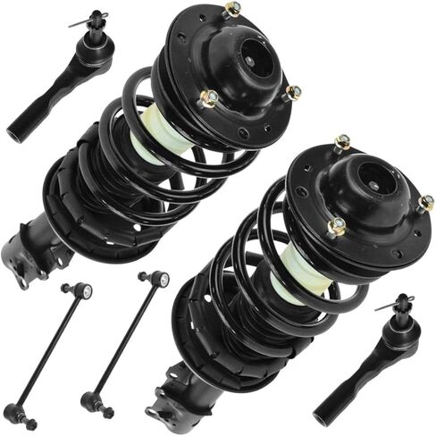 for Chevy for Pontiac for G6 2005-2010, for Saturn for Aura 2007-2009 Struts Tie Rods Sway Bar Links 6pc Kit Front Left Right in Saudi Arabia