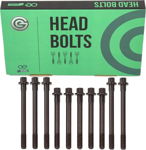 Evergreen SA-7308081252 Head Gasket Bolts Set Compatible with/for 93-97 Geo Prizm Toyota Celica Corolla 1.8 7AFE in Saudi Arabia