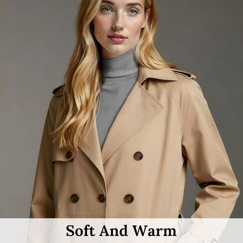 Yolev Turtleneck Fake Collar Detachable Dickey Collar for Women Men Cotton Half Mock Turtleneck Unisex in Saudi Arabia