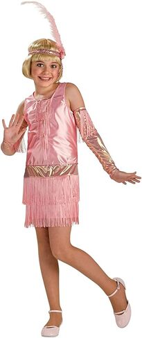 Let's Pretend Pink Flapper Costume in Saudi Arabia