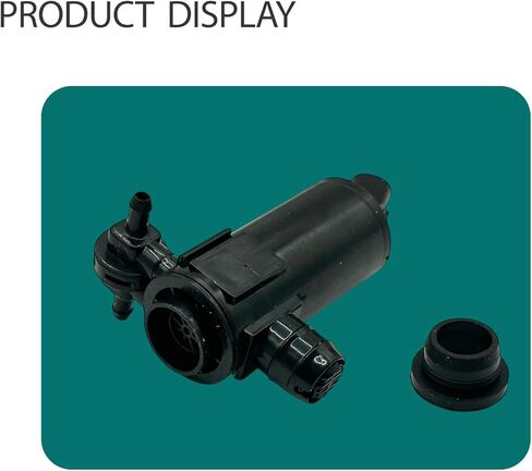 Black Windshield Washer Pump with Grommet for Lexus RX350 RX350L UX200 for Toyota C-HR Corolla Highlander RAV4 OE 85330-0E030 85330-0E031 85330-47100 Car Front Water Washer Fluid Pump in Kuwait