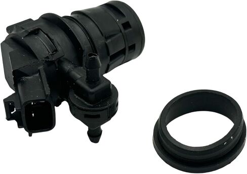 Black Windshield Washer Pump with Grommet for Honda Odyssey 2005 2006 2007 2008 2009 2010 76806-SHJ-A01 76806SHJA01 Car Front Water Washer Fluid Pump in Kuwait