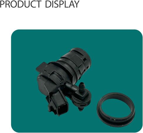 Black Windshield Washer Pump with Grommet for Honda Odyssey 2005 2006 2007 2008 2009 2010 76806-SHJ-A01 76806SHJA01 Car Front Water Washer Fluid Pump in Kuwait