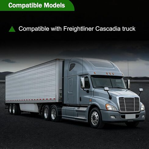 مضخة غسيل الزجاج الأمامي 2Pin 12V مع حلقة إغلاق متوافقة مع شاحنة Freightliner Cascadia Truck # A2271173000 HLK7037 A22-71173-000 in Kuwait