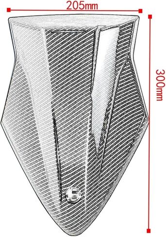 غطاء مقعد 2014-2020 S1000R هدية متوافقة مع S1000RR HP4 2015-2018 S1000 RR R ملحقات الدراجات النارية للركاب الخلفي (أحمر) in Kuwait