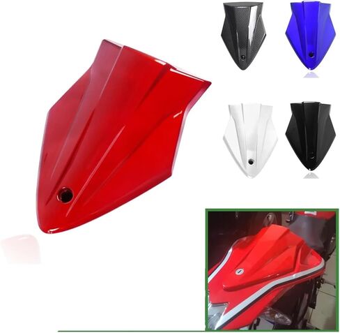 غطاء مقعد 2014-2020 S1000R هدية متوافقة مع S1000RR HP4 2015-2018 S1000 RR R ملحقات الدراجات النارية للركاب الخلفي (أحمر) in Kuwait