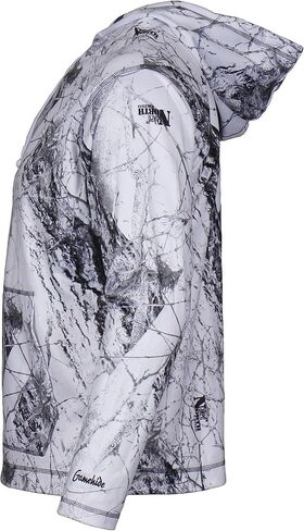 Gamehide Snow Camo Fleece Midweight Hooded Sweatshirt in Saudi Arabia