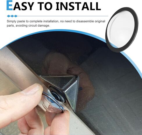 2 PCS Lens Guard PC Protective Cover Kits, Protective Lens Guard Cover, Front Bumper Camera Cap, Compatible with Tesla Cybertruck 2025/2025 Model Y Juniper / 2025 Model S / 2025 Model 3 in Saudi Arabia