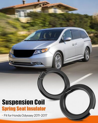 عازل مقعد زنبركي ملف التعليق مناسب لسيارة Honda Odyssey 2011-2017 استبدل 52748-S0X-A00 52744-TK8-A00، جانب السائق والراكب الأيسر والأيمن الخلفي السفلي in Kuwait
