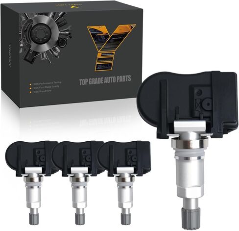 Pre-Programmed TPMS Sensor Tire Pressure Monitoring Sensor 40700-3AN1A fit for Nissan 2013-2017 Leaf 2013-2019 Sentra 2013-2019 Versa 2013-2021 Versa Note, 407003AN1A, 40700-3AN1D - 315MHz (4) in Saudi Arabia