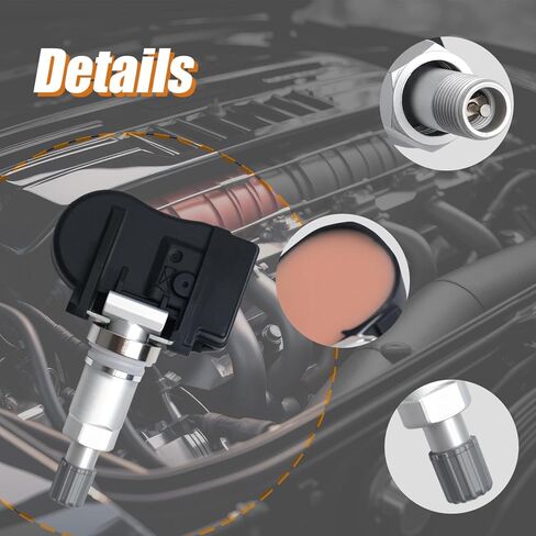 Pre-Programmed TPMS Sensor Tire Pressure Monitoring Sensor 40700-3AN1A fit for Nissan 2013-2017 Leaf 2013-2019 Sentra 2013-2019 Versa 2013-2021 Versa Note, 407003AN1A, 40700-3AN1D - 315MHz (4) in Saudi Arabia