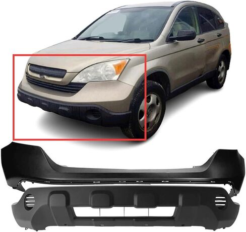 FitParts Compatible with Front Bumper Covers Kit 2007 2008 2009 Honda CR-V EX EXL LX Textured HO1000251 HO1000252, 04711SWAA91ZZ 04712SWAA91 in Saudi Arabia