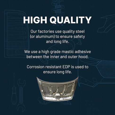 Garage-Pro Hood For Honda Civic 2006-2011 Hybrid in Saudi Arabia