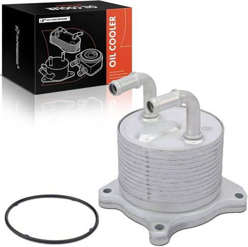 A-Premium Automatic Transmission Oil Cooler Compatible with Mitsubishi Lancer 2008-2017 2.0L, Replace# 2920A097, 2920A017 in Saudi Arabia