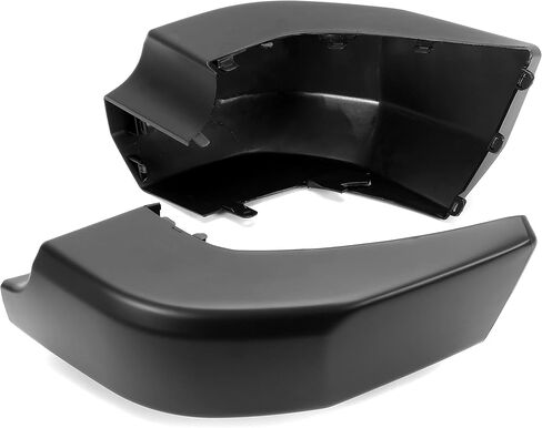 غطاء نهاية المصد الخلفي من ECOTRIC متوافق مع 2007-2014 Toyota FJ Cruiser استبدال زاوية المصد الخلفي لـ 5246235030 5246335030 TO1105122 TO1104122 جانب السائق والراكب الأسود in Kuwait