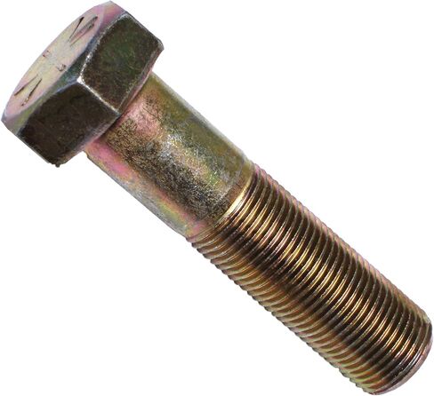 014973253882 Grade 8 Fine Hex Cap Screws, 1/2-20 x 3, Piece-25, yellow in Saudi Arabia