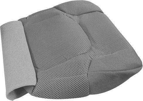 Left Front Driver Side Bottom Replacement Cloth Seat Cover Steel Gray Compatible with Nissan Frontier 2005 2006 2007 2008 2009 2010 2011 2012 2013 2014 2015 2016 2017 2018 2019 in Saudi Arabia