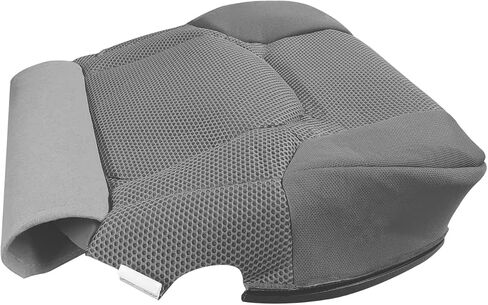 Left Front Driver Side Bottom Replacement Cloth Seat Cover Steel Gray Compatible with Nissan Frontier 2005 2006 2007 2008 2009 2010 2011 2012 2013 2014 2015 2016 2017 2018 2019 in Saudi Arabia